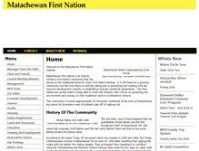 Tablet Screenshot of matachewanfirstnation.com